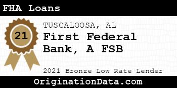 First Federal Bank A FSB FHA Loans bronze