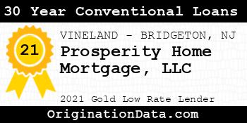 Prosperity Home Mortgage  30 Year Conventional Loans gold