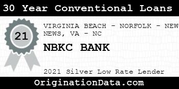 NBKC BANK 30 Year Conventional Loans silver