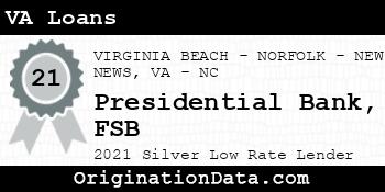 Presidential Bank FSB VA Loans silver