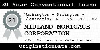 MIDLAND MORTGAGE CORPORATION 30 Year Conventional Loans silver