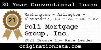 Poli Mortgage Group  30 Year Conventional Loans bronze