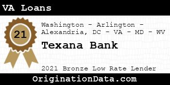 Texana Bank VA Loans bronze