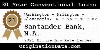 Santander Bank N.A. 30 Year Conventional Loans bronze