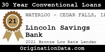 Lincoln Savings Bank 30 Year Conventional Loans bronze