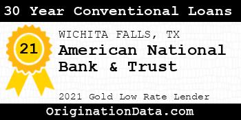American National Bank & Trust 30 Year Conventional Loans gold