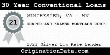 DRAPER AND KRAMER MORTGAGE CORP. 30 Year Conventional Loans silver