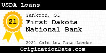 First Dakota National Bank USDA Loans gold