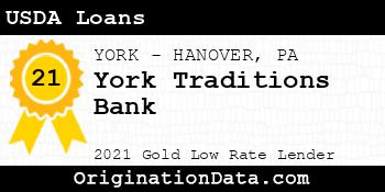 York Traditions Bank USDA Loans gold