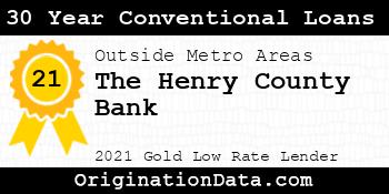 The Henry County Bank 30 Year Conventional Loans gold