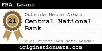 Central National Bank FHA Loans bronze