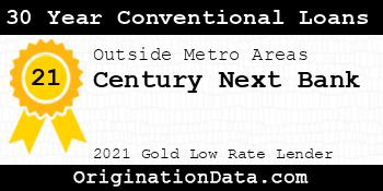 Century Next Bank 30 Year Conventional Loans gold