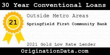 Springfield First Community Bank 30 Year Conventional Loans gold