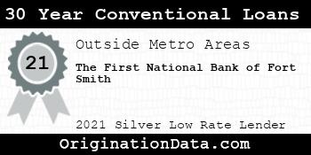 The First National Bank of Fort Smith 30 Year Conventional Loans silver