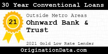 Ohnward Bank & Trust 30 Year Conventional Loans gold