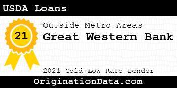 Great Western Bank USDA Loans gold