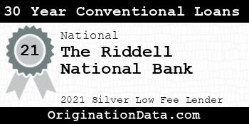 The Riddell National Bank 30 Year Conventional Loans silver