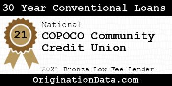 COPOCO Community Credit Union 30 Year Conventional Loans bronze