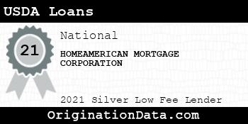 HOMEAMERICAN MORTGAGE CORPORATION USDA Loans silver