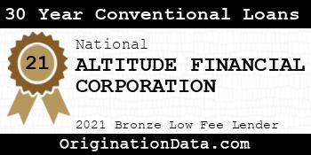 ALTITUDE FINANCIAL CORPORATION 30 Year Conventional Loans bronze