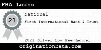 First International Bank & Trust FHA Loans silver