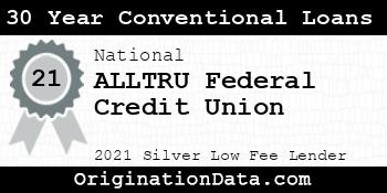 ALLTRU Federal Credit Union 30 Year Conventional Loans silver