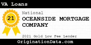 OCEANSIDE MORTGAGE COMPANY VA Loans gold
