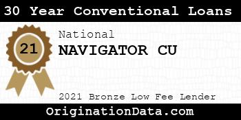 NAVIGATOR CU 30 Year Conventional Loans bronze