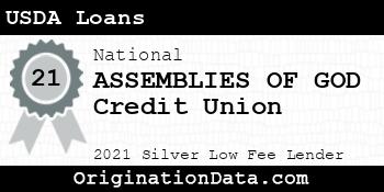 ASSEMBLIES OF GOD Credit Union USDA Loans silver