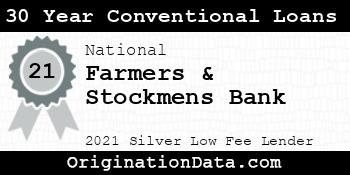 Farmers & Stockmens Bank 30 Year Conventional Loans silver