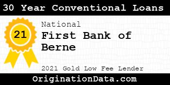 First Bank of Berne 30 Year Conventional Loans gold