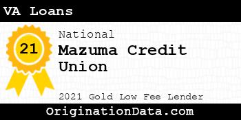 Mazuma Credit Union VA Loans gold