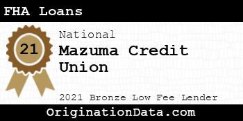 Mazuma Credit Union FHA Loans bronze