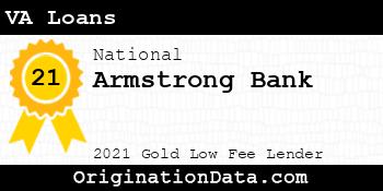 Armstrong Bank VA Loans gold