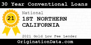1ST NORTHERN CALIFORNIA 30 Year Conventional Loans gold