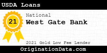 West Gate Bank USDA Loans gold
