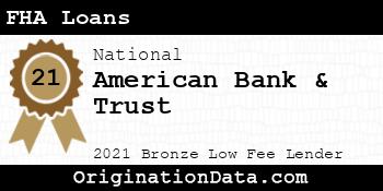 American Bank & Trust FHA Loans bronze