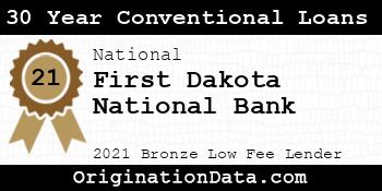 First Dakota National Bank 30 Year Conventional Loans bronze