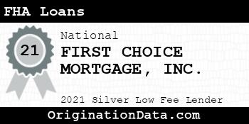 FIRST CHOICE MORTGAGE FHA Loans silver