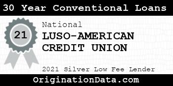 LUSO-AMERICAN CREDIT UNION 30 Year Conventional Loans silver