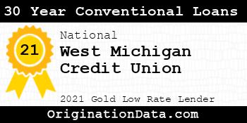 West Michigan Credit Union 30 Year Conventional Loans gold