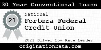 Fortera Federal Credit Union 30 Year Conventional Loans silver