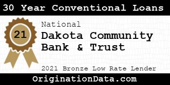 Dakota Community Bank & Trust 30 Year Conventional Loans bronze