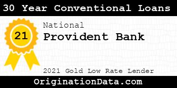 Provident Bank 30 Year Conventional Loans gold