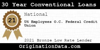 US Employees O.C. Federal Credit Union 30 Year Conventional Loans bronze