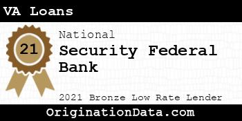 Security Federal Bank VA Loans bronze