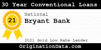 Bryant Bank 30 Year Conventional Loans gold