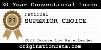 SUPERIOR CHOICE 30 Year Conventional Loans bronze