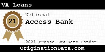 Access Bank VA Loans bronze