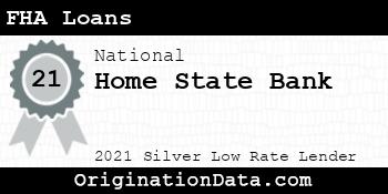 Home State Bank FHA Loans silver